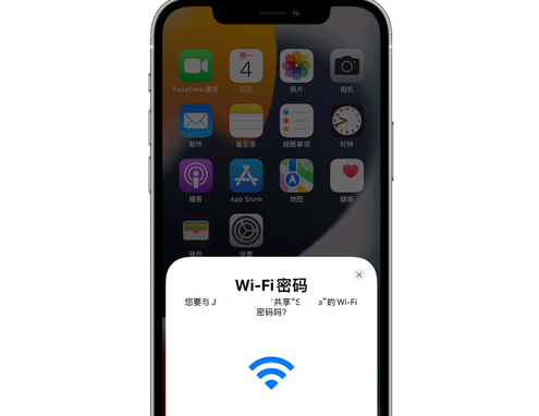 靖西苹果15维修店分享iPhone15如何共享Wi-Fi密码 